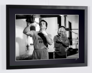  Rocky Balboa (Sylvester Stallone) & Mickey ( Burgess Meredith) 