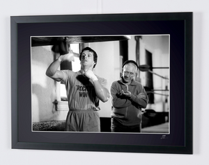  Rocky Balboa (Sylvester Stallone) & Mickey ( Burgess Meredith) 