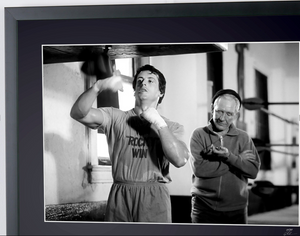  Rocky Balboa (Sylvester Stallone) & Mickey ( Burgess Meredith) 