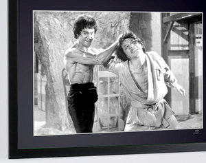 Dragon 1973 - Bruce Lee, left, with Jackie Chan