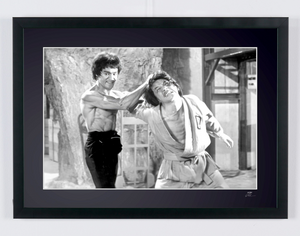 Dragon 1973 - Bruce Lee, left, with Jackie Chan