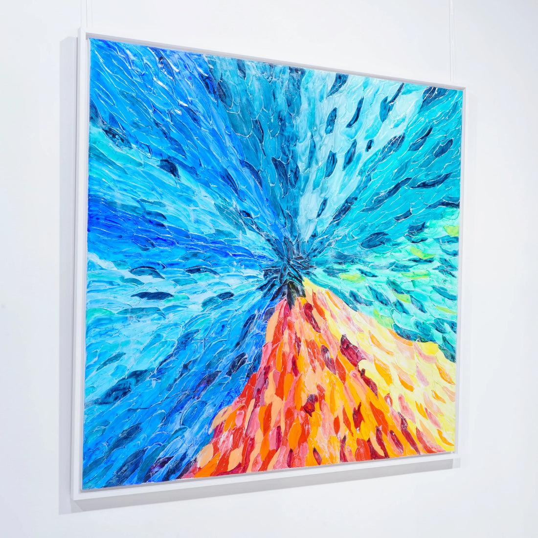 Encounter between the Sun and the Sea - Elvira Lopez — Texture detail