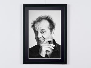  Jack Nicholson Portrait (with cigar) 