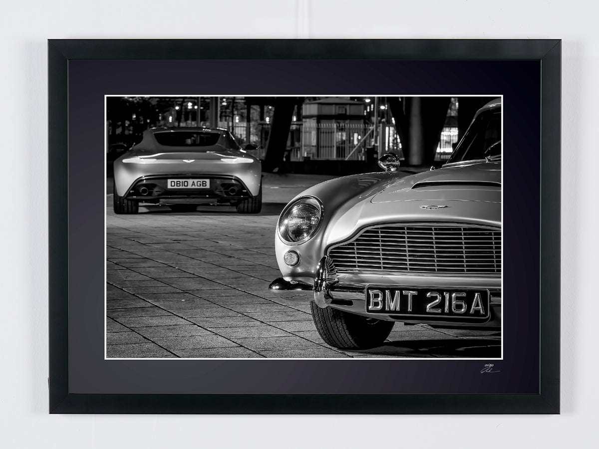 James Bond — the Aston Martin