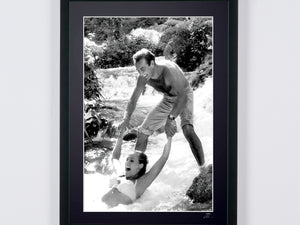 James Bond 007: Dr. No, Connery e Ursula Andress nos bastidores em Dunns River