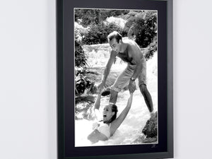 James Bond 007: Dr. No, Connery e Ursula Andress nos bastidores em Dunns River