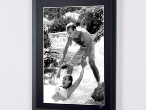 James Bond 007: Dr. No, Connery e Ursula Andress nos bastidores em Dunns River