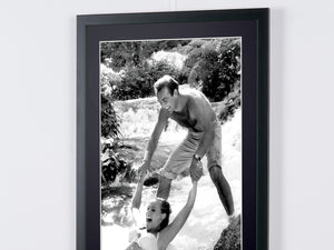 James Bond 007: Dr. No, Connery e Ursula Andress nos bastidores em Dunns River