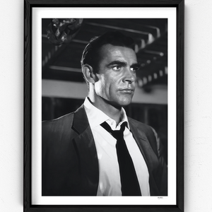  James Bond 007: Dr. No - Sean Connery - On Set - Photo Frame - Starck Gallery