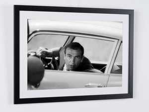  James Bond 007: Goldfinger - Sean Connery in his Aston Martin DB5 - Between scenes 