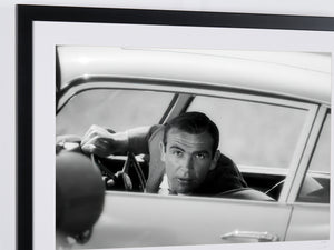  James Bond 007: Goldfinger - Sean Connery in his Aston Martin DB5 - Between scenes 