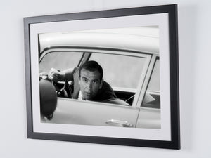  James Bond 007: Goldfinger - Sean Connery in his Aston Martin DB5 - Between scenes 