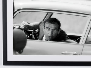  James Bond 007: Goldfinger - Sean Connery in his Aston Martin DB5 - Between scenes 