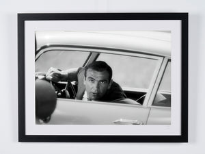  James Bond 007: Goldfinger - Sean Connery in his Aston Martin DB5 - Between scenes 