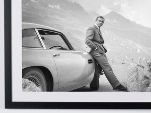  James Bond 007: Goldfinger, Sean Connery with the Aston Martin DB5 