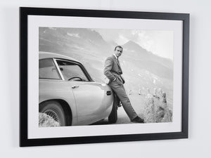 James Bond 007: Goldfinger, Sean Connery with the Aston Martin DB5 