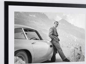 James Bond 007: Goldfinger, Sean Connery with the Aston Martin DB5 