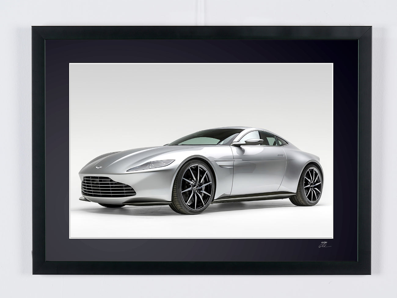 Fine art photograph of Daniel Craig in Spectre, hand-framed — limited edition of 30 numbered prints.