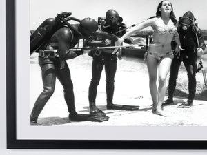  James Bond 007: Thunderball - Martine Beswick on set 1965 