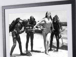  James Bond 007: Thunderball - Martine Beswick on set 1965 