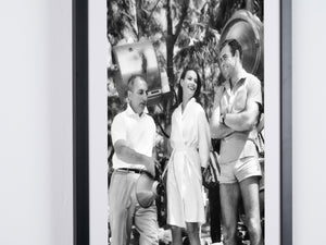  James Bond 007: Thunderball - Sean Connery & Claudine Auger on set in 1965. 