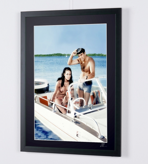  James Bond 007: Thunderball - Sean Connery & Martine Beswick on set 