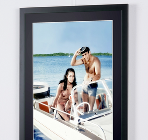  James Bond 007: Thunderball - Sean Connery & Martine Beswick on set 