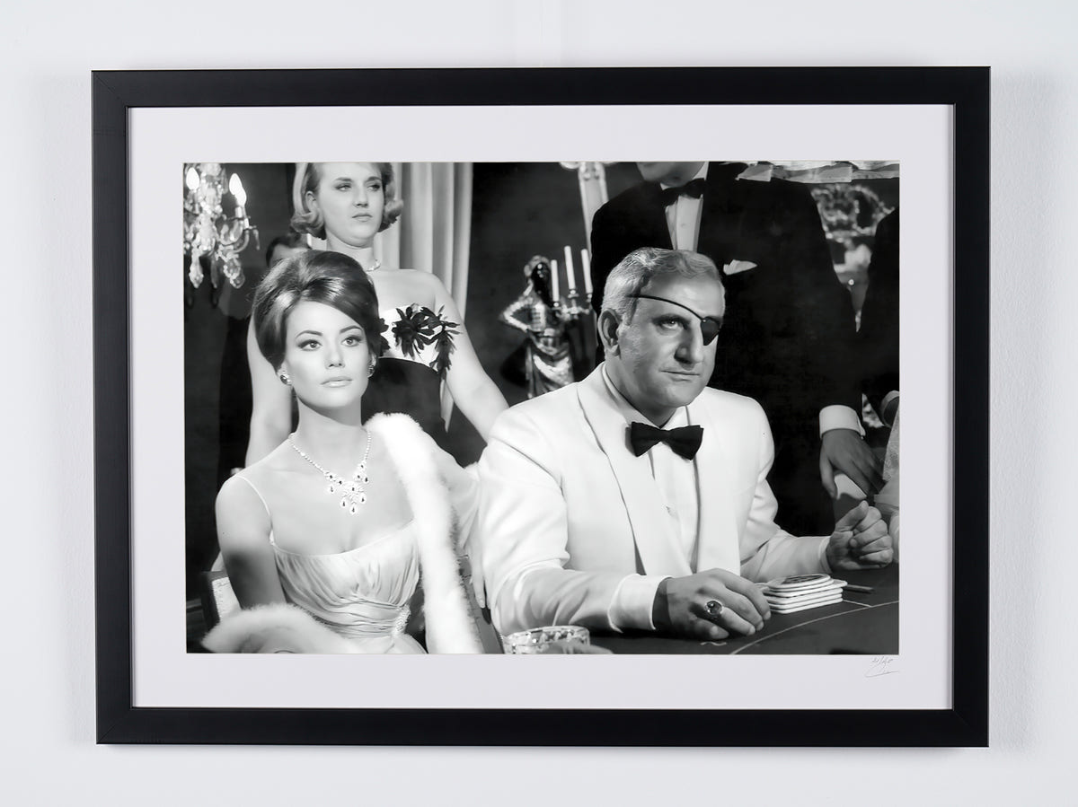 Thunderball (1965) — Adolfo Celi and Claudine Auger — Emilio Largo and Domino Derval