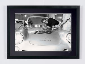 James Dean e la sua Porsche 550 Speedster