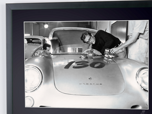 James Dean e la sua Porsche 550 Speedster