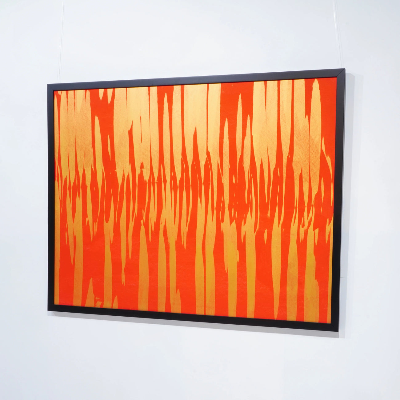 Original artwork by Reinhard Summer — 177 x 137 cm. Unique piece (1/1), signed with certificate of authenticity. Framed.