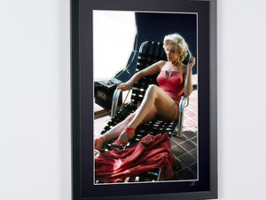  Marilyn Monroe 1953 - At Home - Fotolijst - Starck Gallery