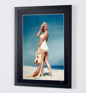  Marilyn Monroe 1969 - Iconis Collection - Photo Frame - Starck Gallery