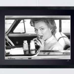  Marilyn Monroe at The Drive-in, 1952 - Photo Frame - Starck Gallery