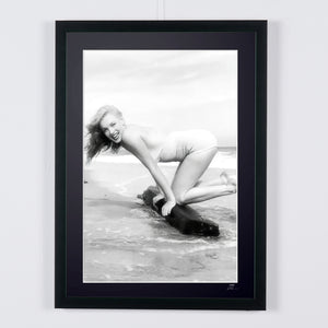  Marilyn Monroe, hacia 1945 - Marco de foto - Starck Gallery