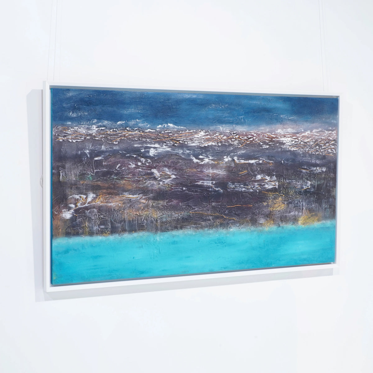 Original artwork by Elvira López — 165 x 105 cm. Signed with certificate of authenticity. Unique piece (1/1). Framed.