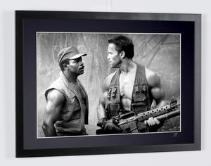  Predator (1987) - Arnold Schwarzenegger & Carl Weathers 