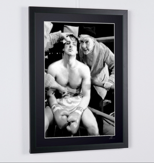  Rocky, Rocky Balboa (Sylvester Stallone) & Mickey ( Burgess Meredith) 