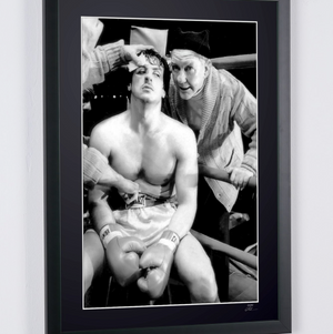  Rocky, Rocky Balboa (Sylvester Stallone) & Mickey ( Burgess Meredith) 