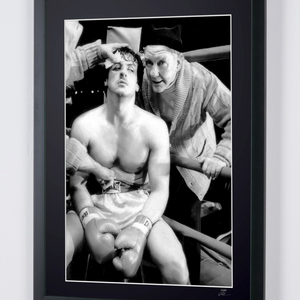  Rocky, Rocky Balboa (Sylvester Stallone) & Mickey ( Burgess Meredith) 