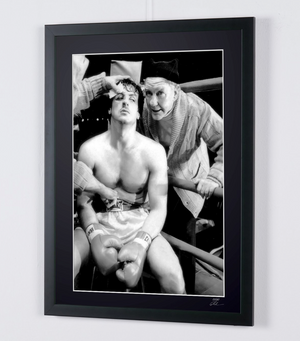  Rocky, Rocky Balboa (Sylvester Stallone) & Mickey ( Burgess Meredith) 