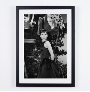  Sabrina (1954) - Audrey Hepburn on Set 