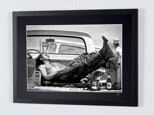  Steve McQueen - Mojavewoestijn 1963 - Fotolijst - Starck Gallery