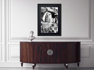  Steve McQueen - Porsche Driver - Le Mans 1971 - Cadre Photo- Starck Gallery
