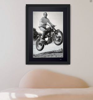  Steve McQueen - Triumph T120 Bonneville 1963 - HOLLYWOOD HILLS 