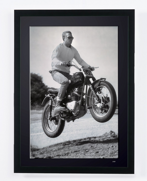  Steve McQueen - Triumph T120 Bonneville 1963 - HOLLYWOOD HILLS 