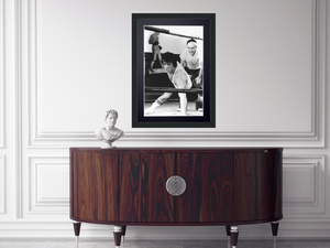  Sylvester Stallone as Rocky Balboa and Burgess Meredith as Mickey in Rocky II , 1979 