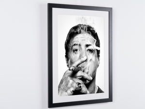  Sylvester Stallone (with cigar) 