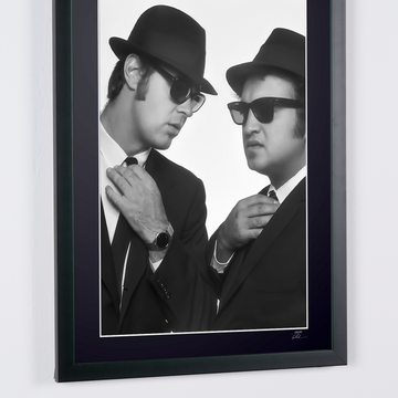 The Blues Brothers (1980) — Dan Aykroyd et John Belushi — Elwood Blues et Jake Blues (6)