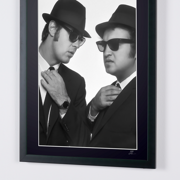 The Blues Brothers (1980) — Dan Aykroyd et John Belushi — Elwood Blues et Jake Blues (8)